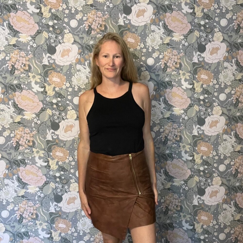 Preloved! H&M Pleather Skirt